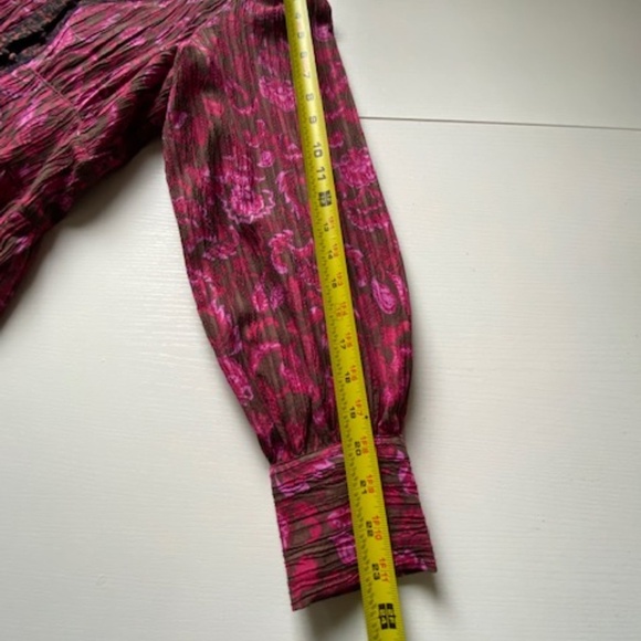 Sam Edelman Ramsey V-Neck Floral Maxi Dress Size Large - Picture 15 of 15